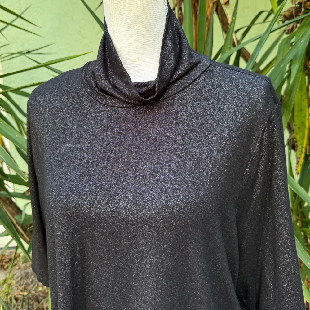 Ralph Lauren Black Shimmer Blouse